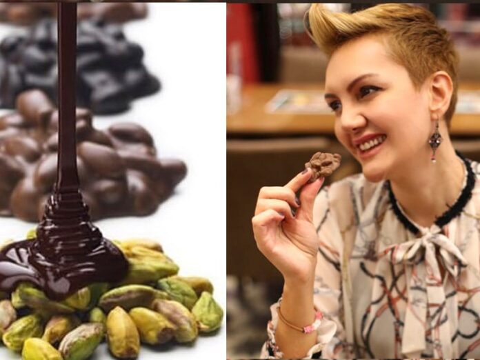 Kahve Dünyası�nın Tam Fıstıklı Roche Çikolatası Favorim Üşengeç Şef