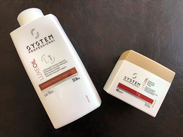 luxeoil system sampuan sac maskesi