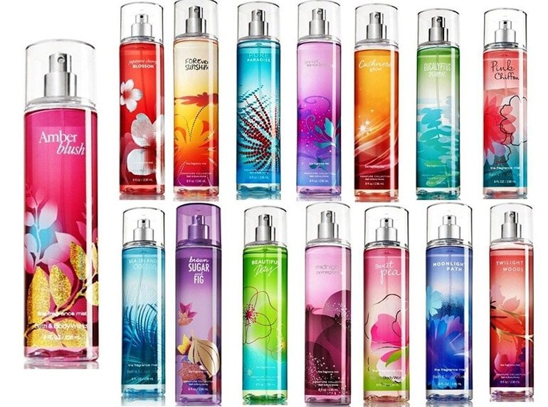 bath and body works body mist spray