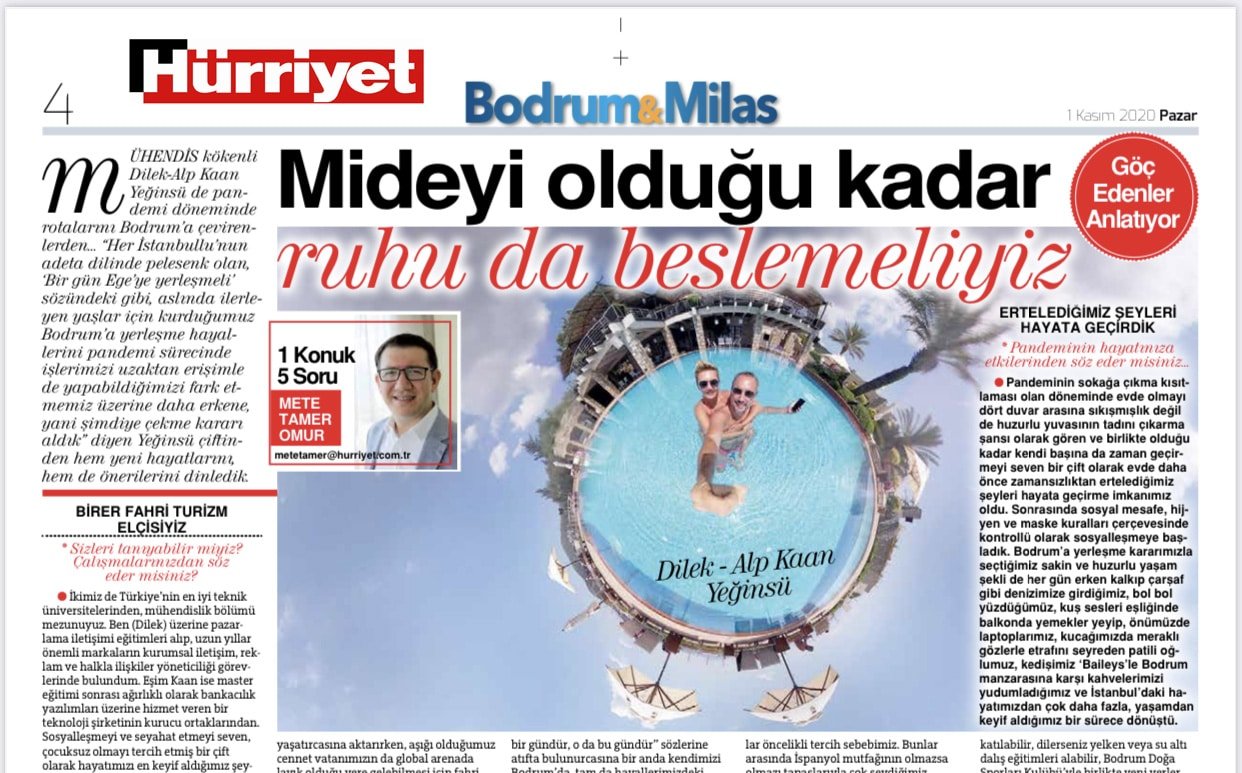 hurriyet usengec sef dilek yeginsu roportaji 1