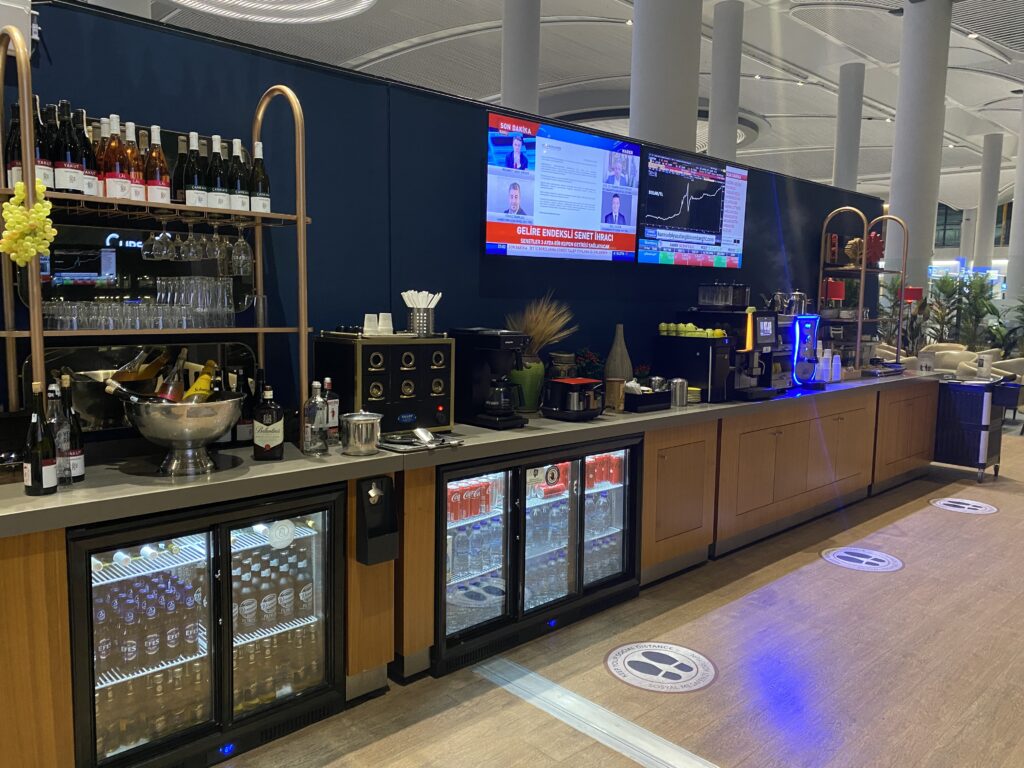 İGA Lounge Open Buffet / İGA Bekleme Salonu Açık Büfe istanbul yeni havalimanı