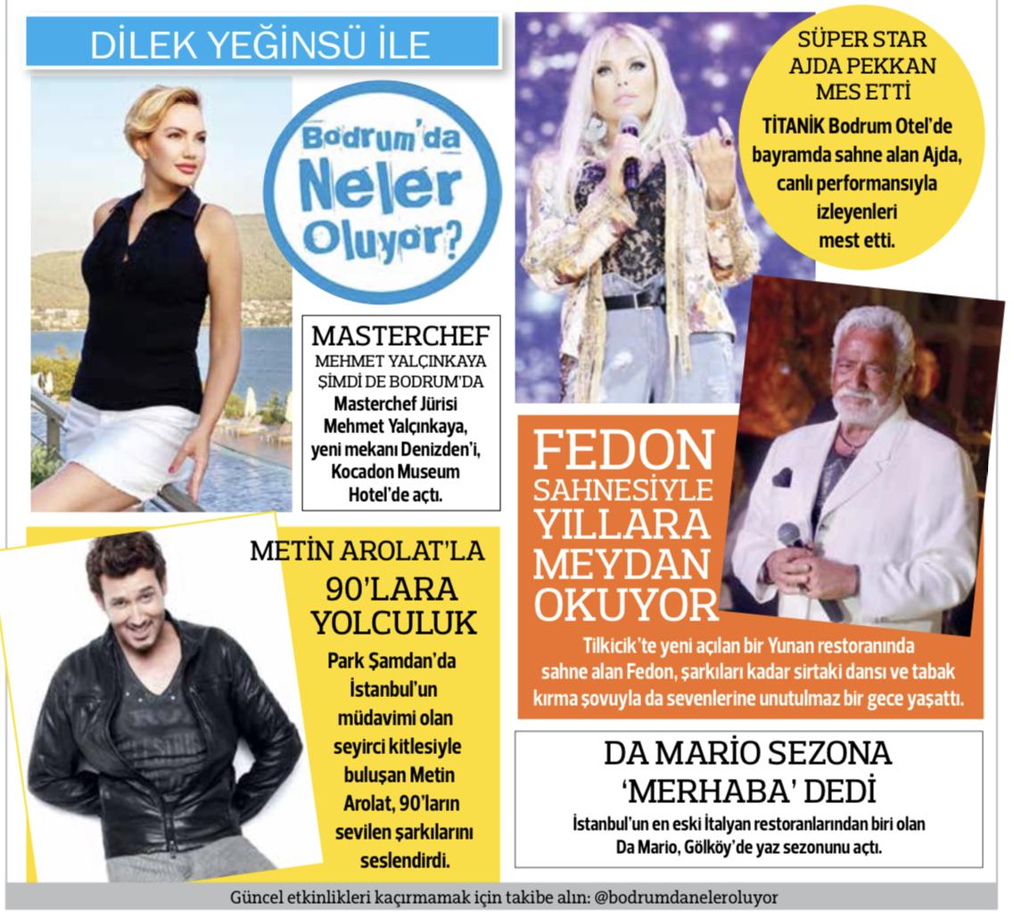 Dilek Yeğinsü ve Kaan Yeğinsü -Hürriyet Gazetesi Yazarı- Bodrum- bodrumdaneleroluyor Bodrum'da Neler Oluyor? köşe yazısı